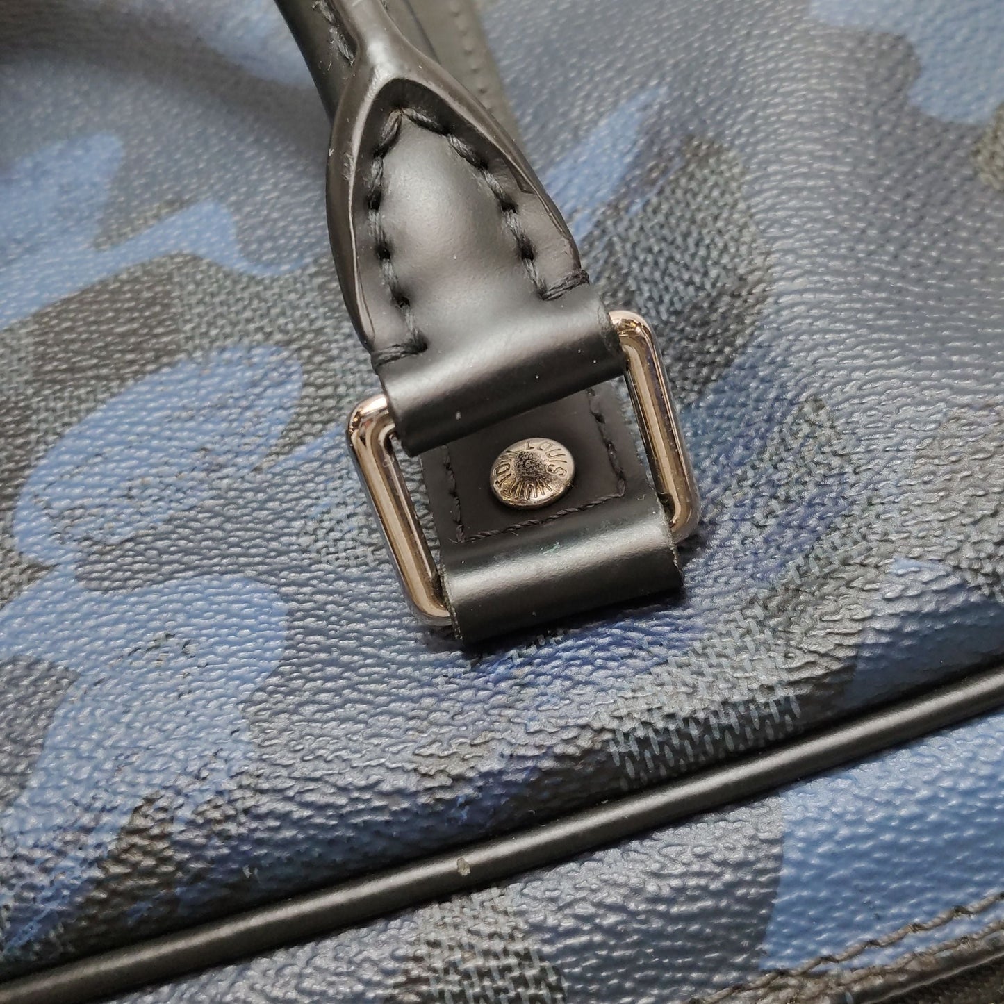 Louis Vuitton Porte Documents Camouflage Print Crossbody Shoulder Bag 250514781191889