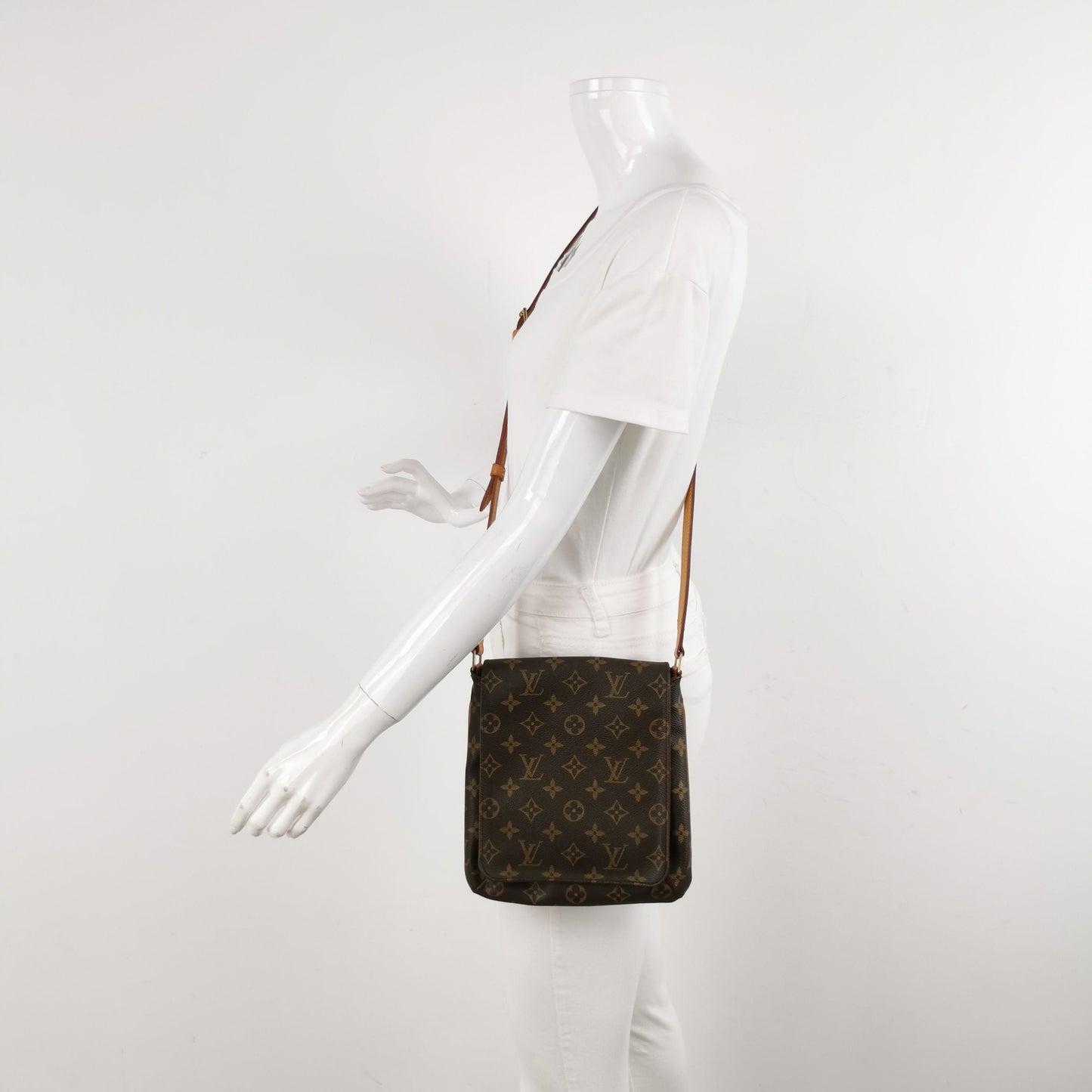 Louis Vuitton Musette Wangfei Bag Monogram Print Flap Shoulder Bag 250430781172258