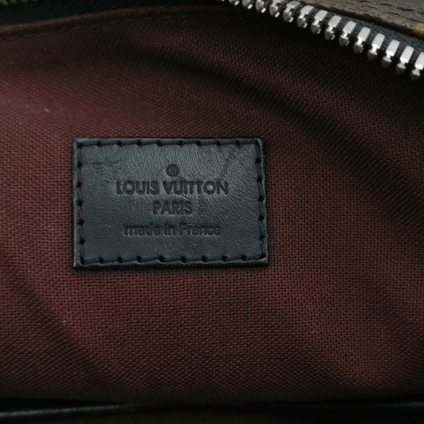 Louis Vuitton Kitan Leather Monogram Tote Shoulder Bag 24122678997960