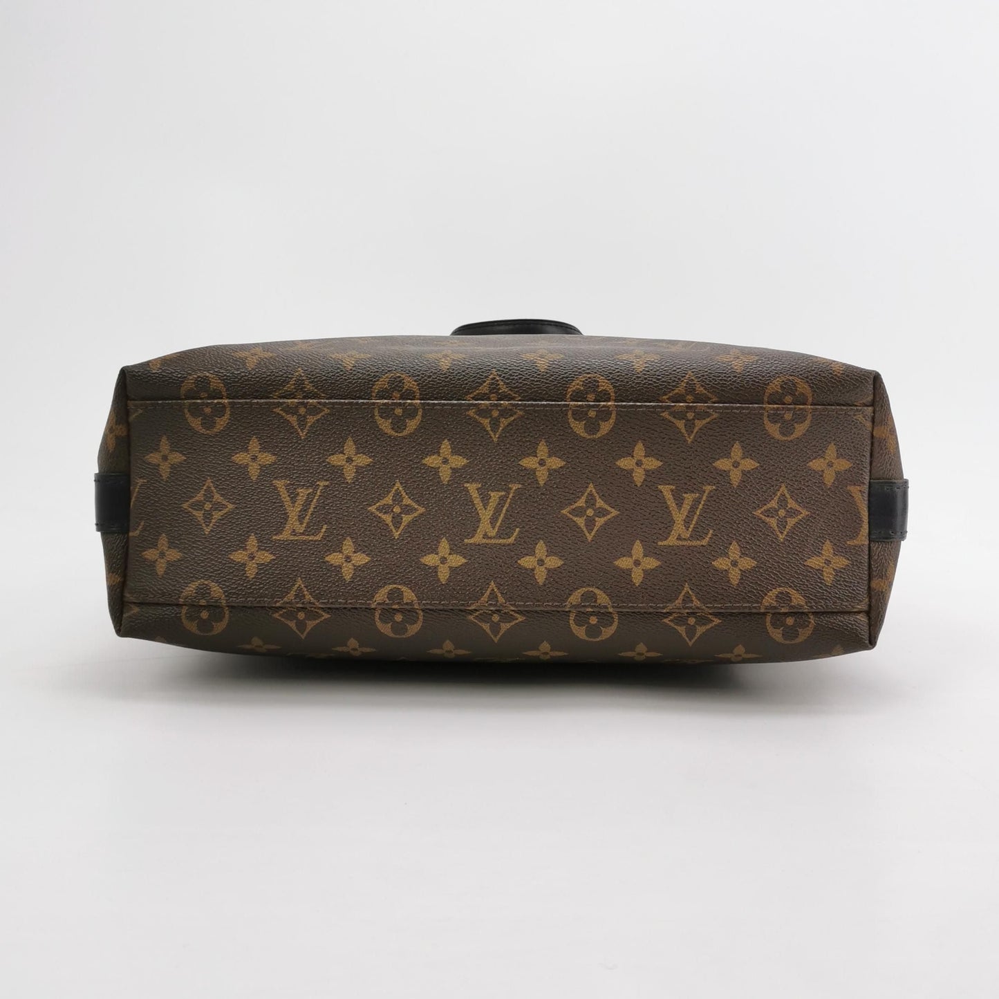 Louis Vuitton Kitan Leather Monogram Tote Shoulder Bag 24122678997960