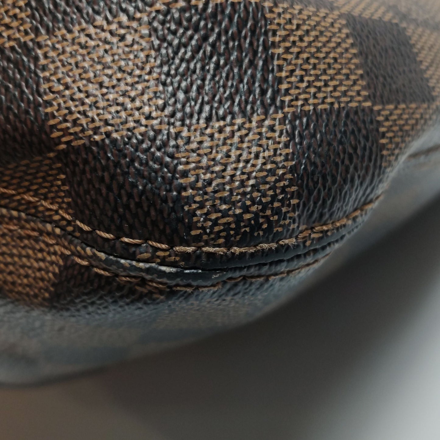 Louis Vuitton Sistina Large Checkered Push Lock Shoulder Bag 24121378981655