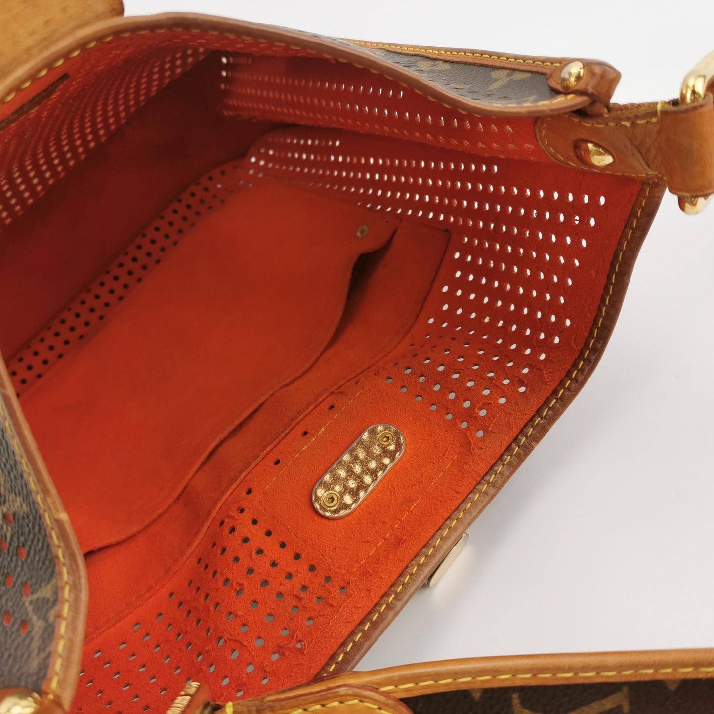 Louis Vuitton Vegetable Tanned Leather Monogram Crossbody Shoulder Bag 24121478982749