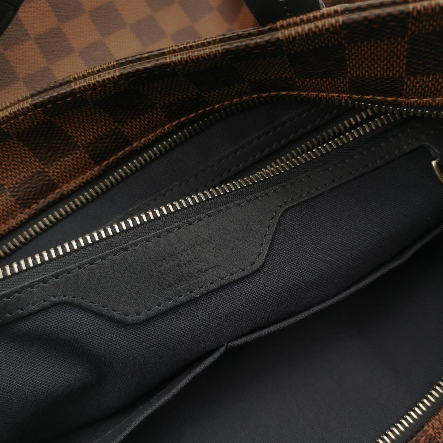 Louis Vuitton Herald Leather Checkerboard Logo Crossbody Shoulder Bag 127841400643