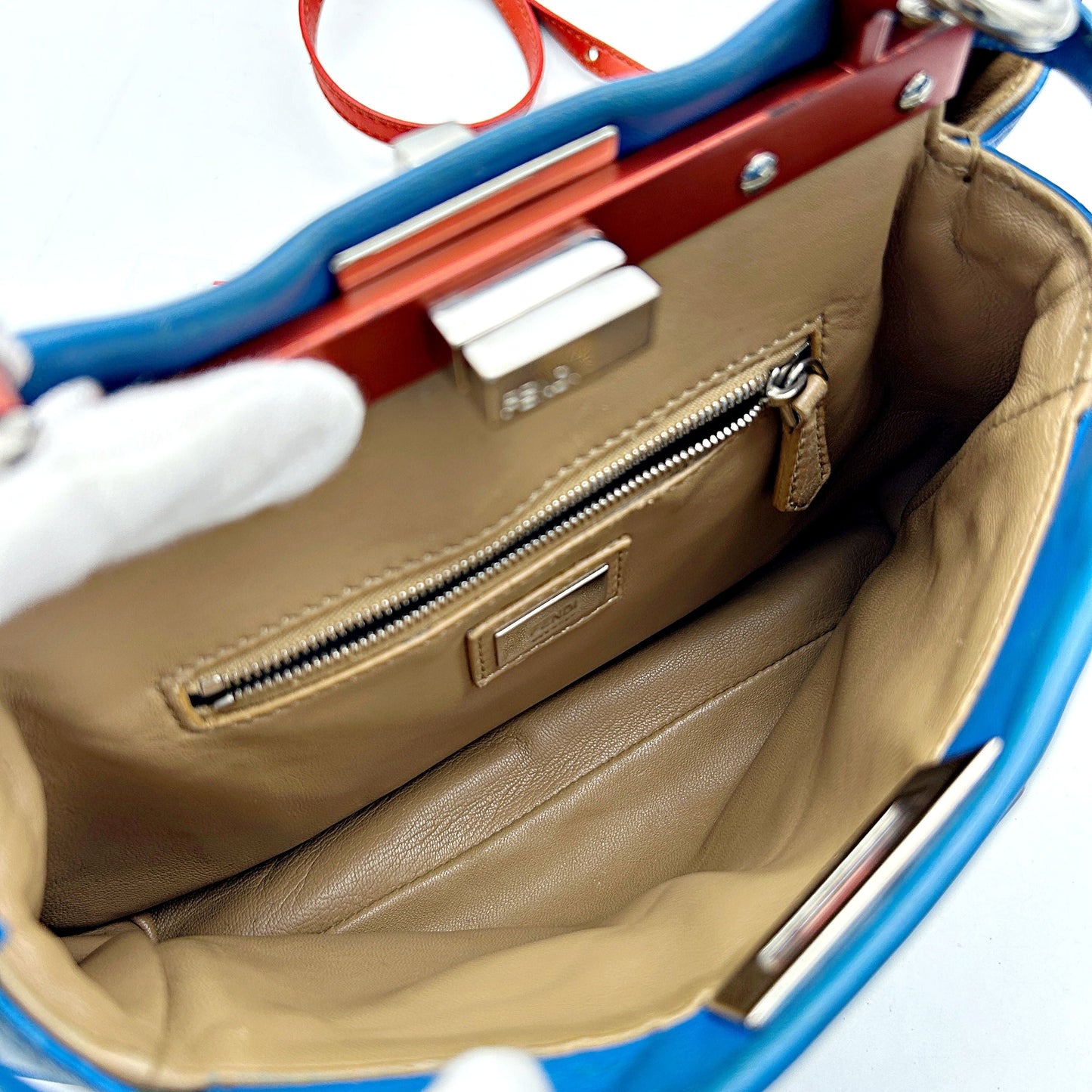 Fendi Mini Iconic Peekaboo - Black Totes, Handbags LA22075