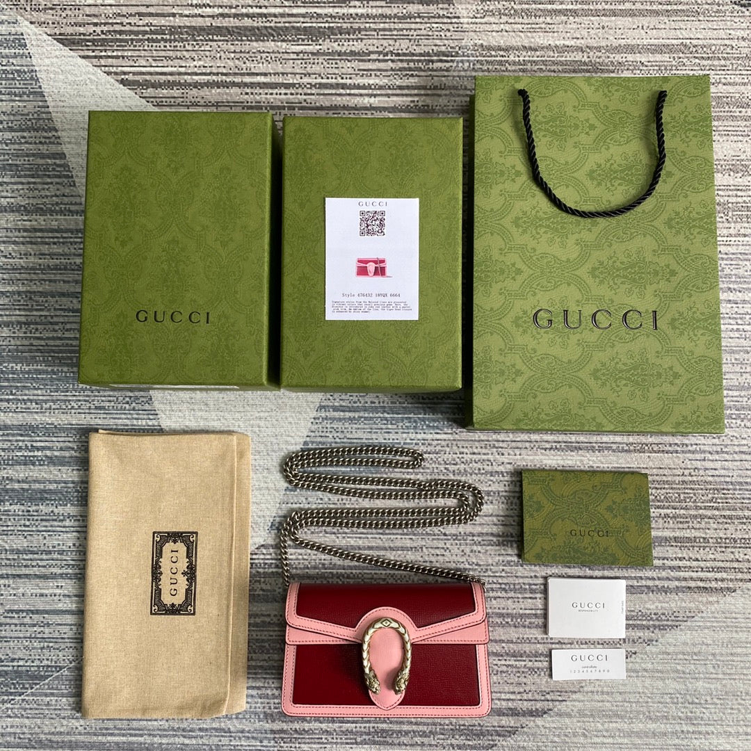 BOLSA GUCCI DIONYSUS SUPER MINI 16,5