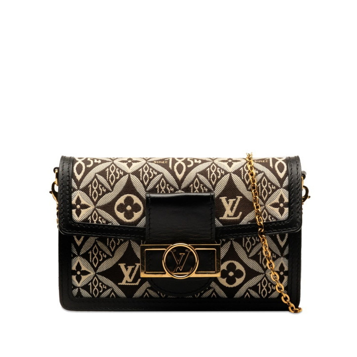Louis Vuitton Monogram Monogram Noir Leather Shoulder Bag