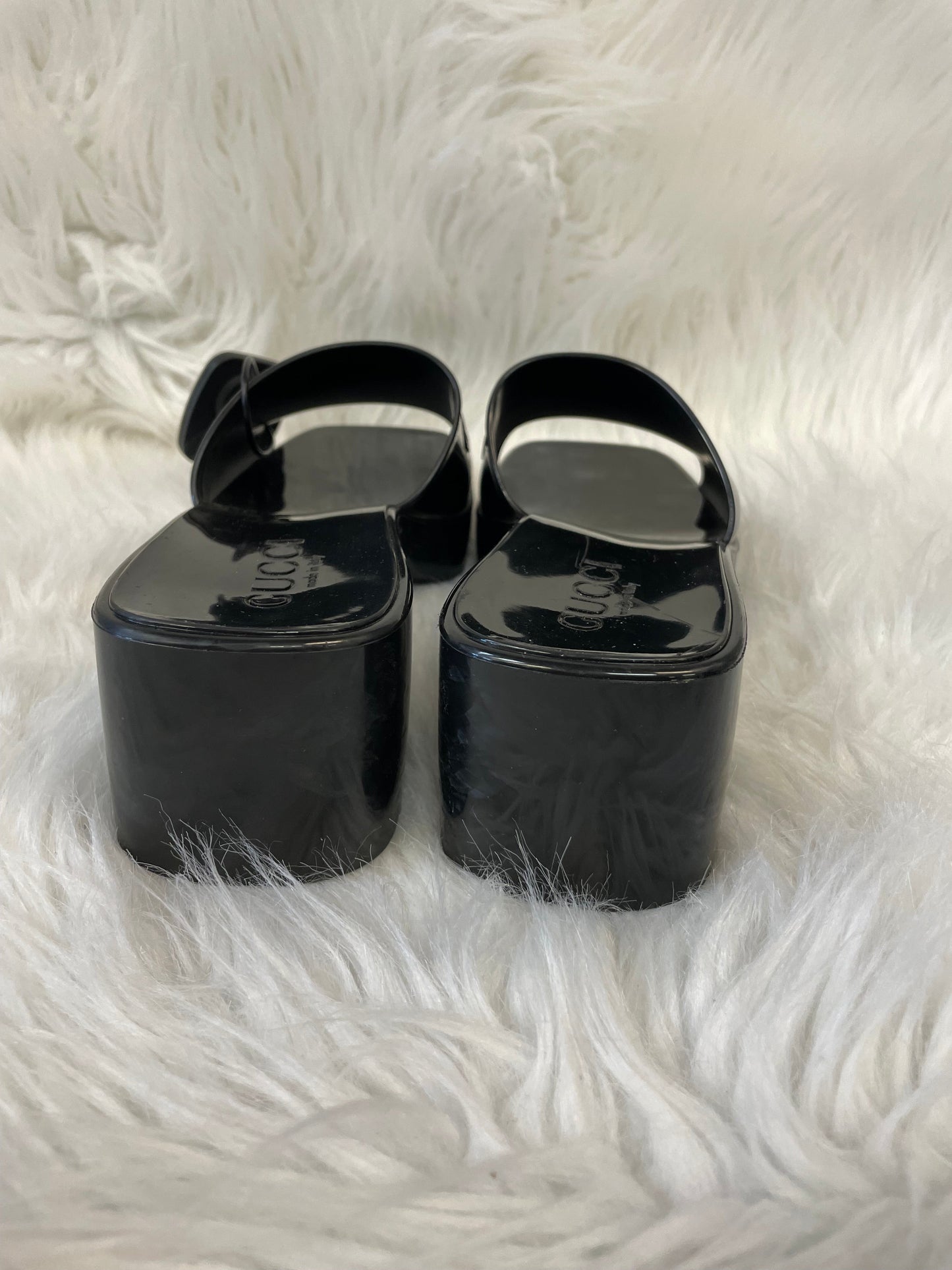 SANDALS LUXURY DESIGNER by GUCCI In BLACK, Size: 7