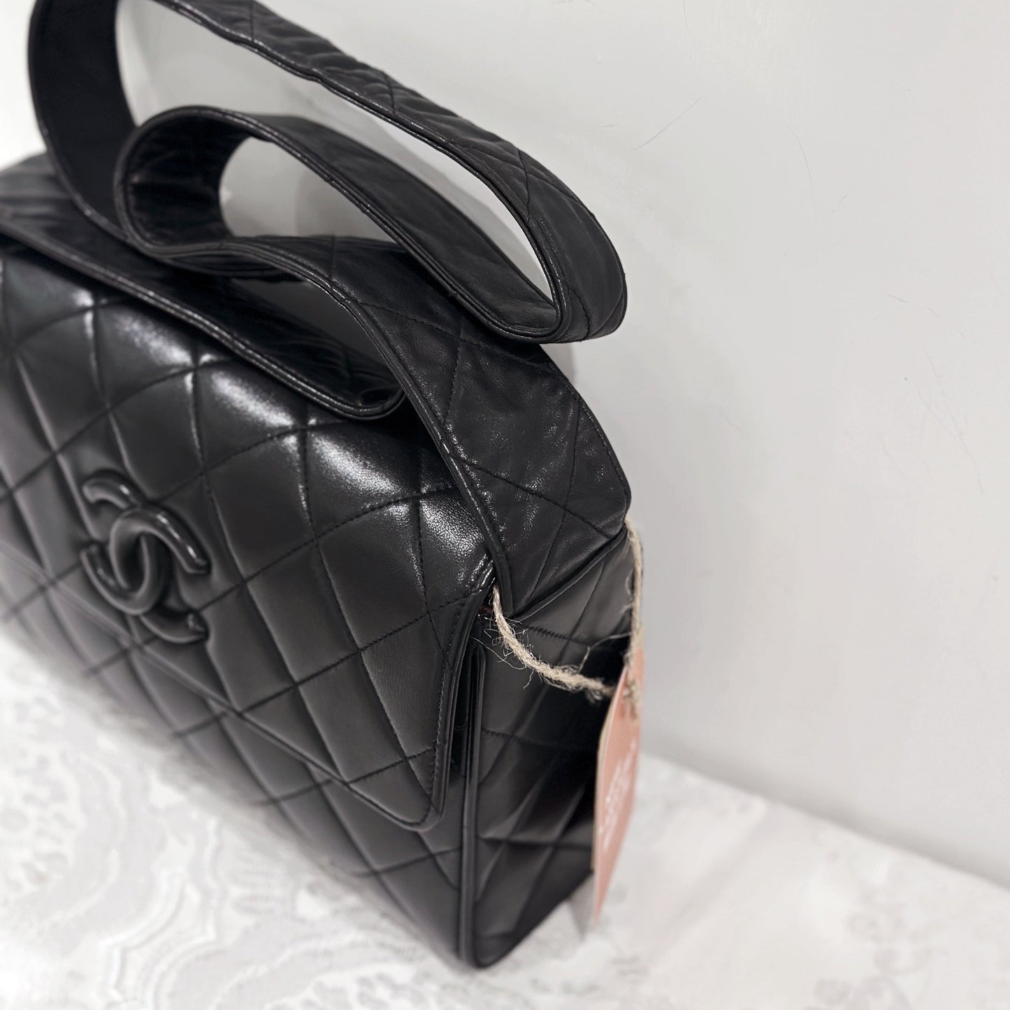 Chanel vintage so black shoulder bag
