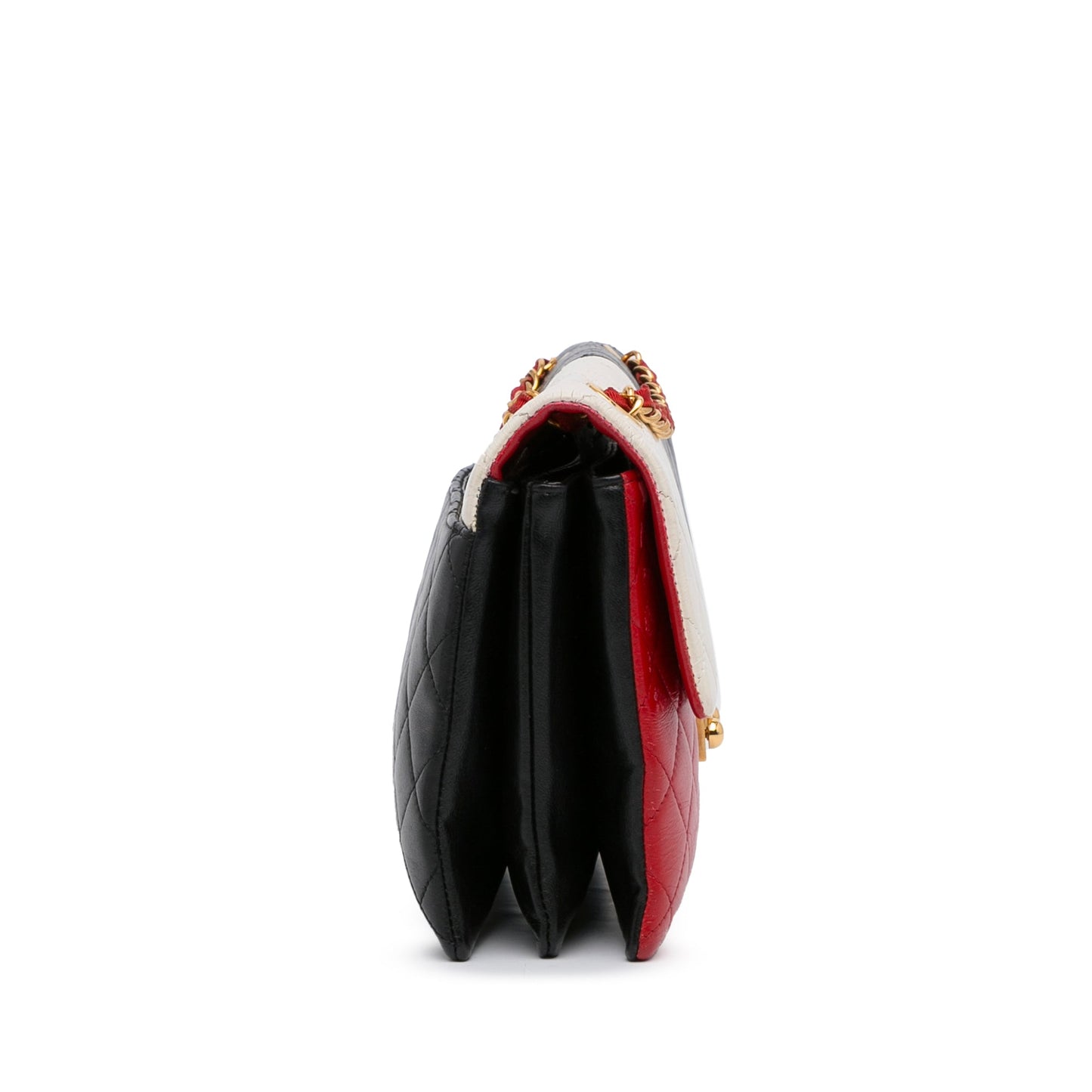 Multi Chanel Pagoda Colorblocking Shoulder Bag