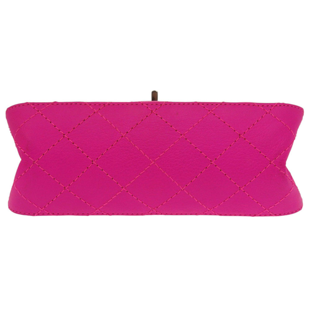 CHANEL Shoulder Bag Calfskin pink 2.55 Matrasse