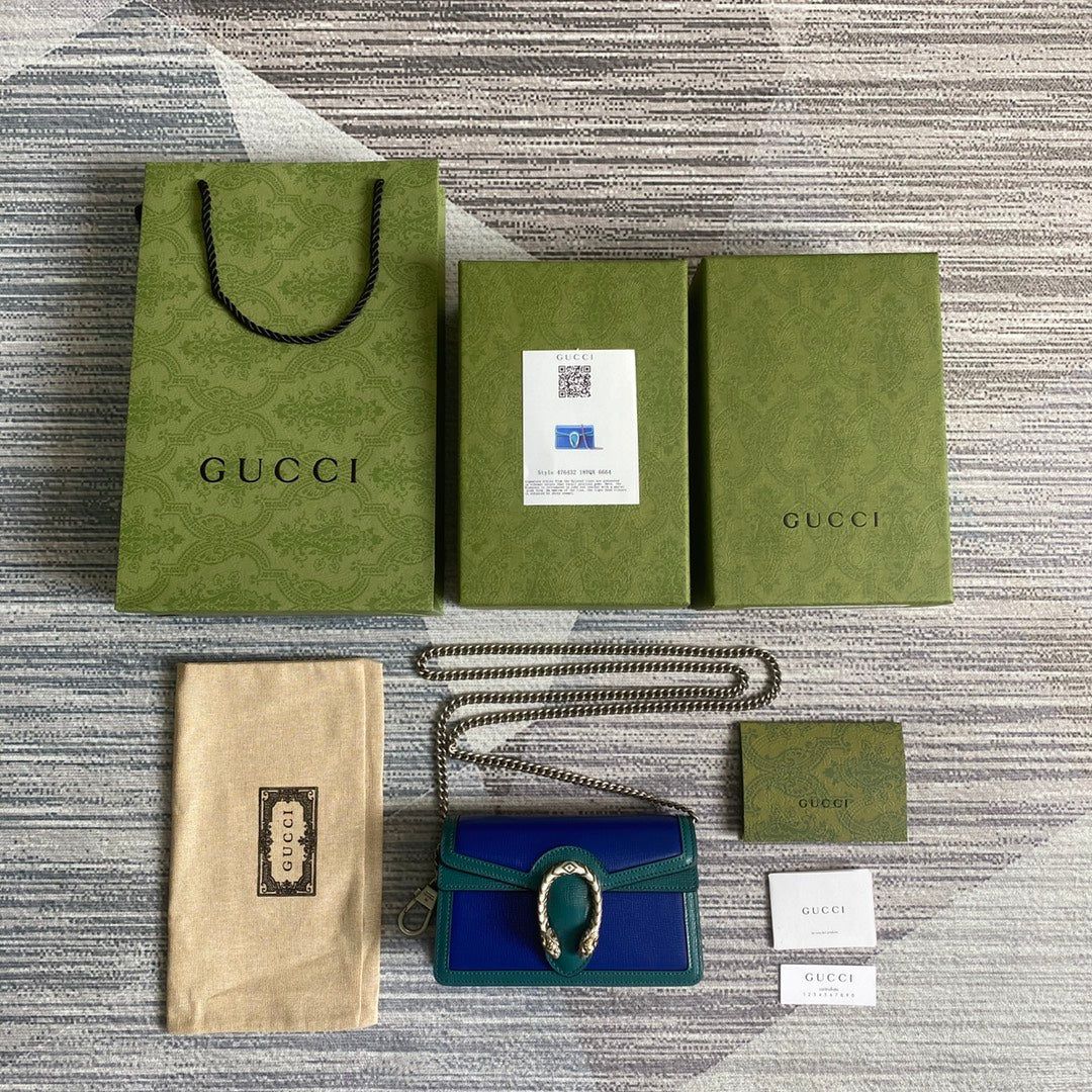 BOLSA GUCCI DIONYSUS SUPER MINI 16,5