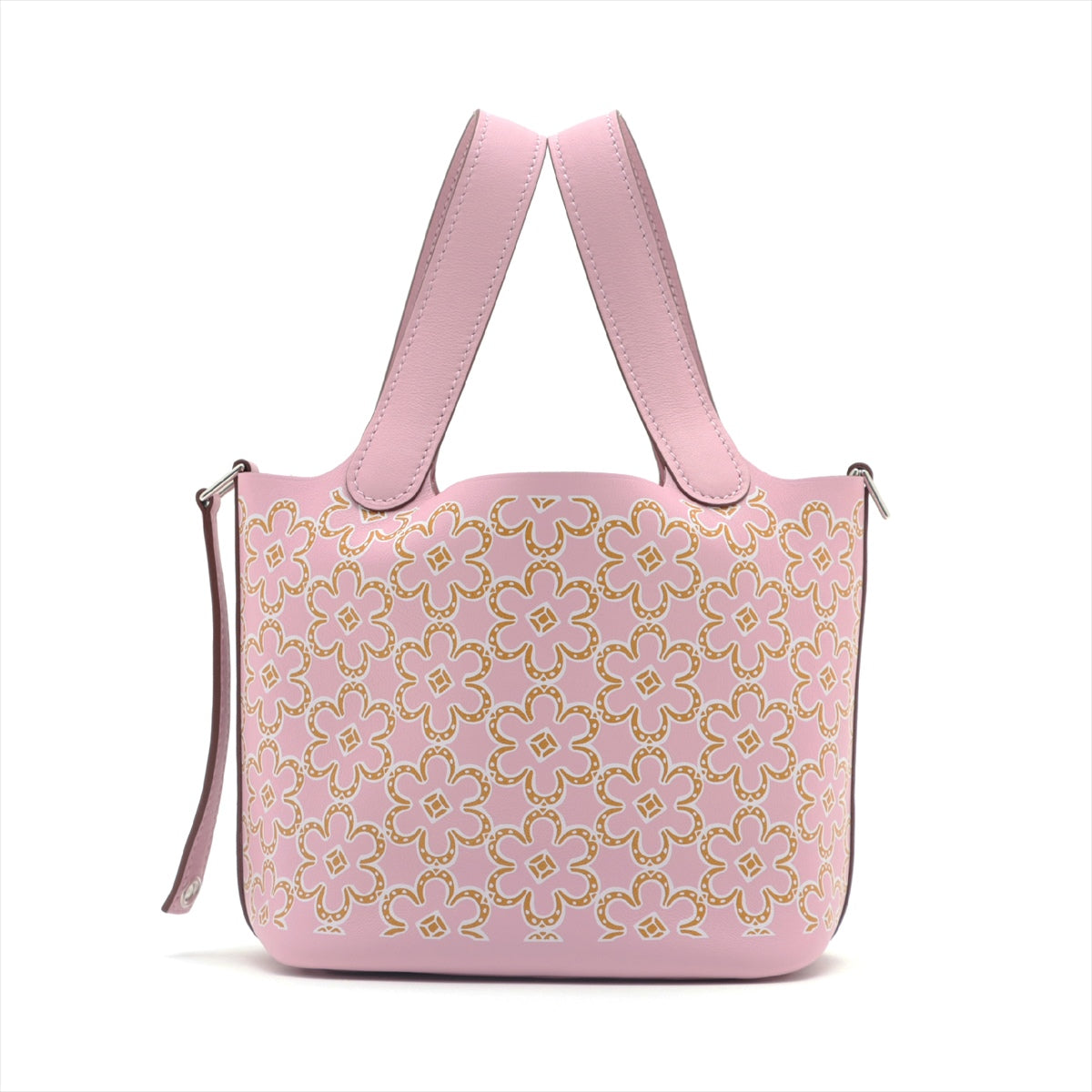 Hermes Picotin Lock Micro Lucky Daisy Silver U 2022