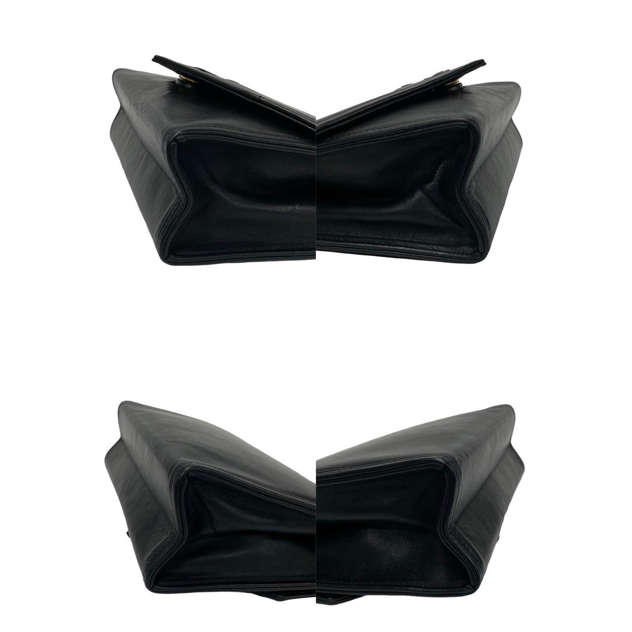 CHANEL Shoulder Bag lambskin black