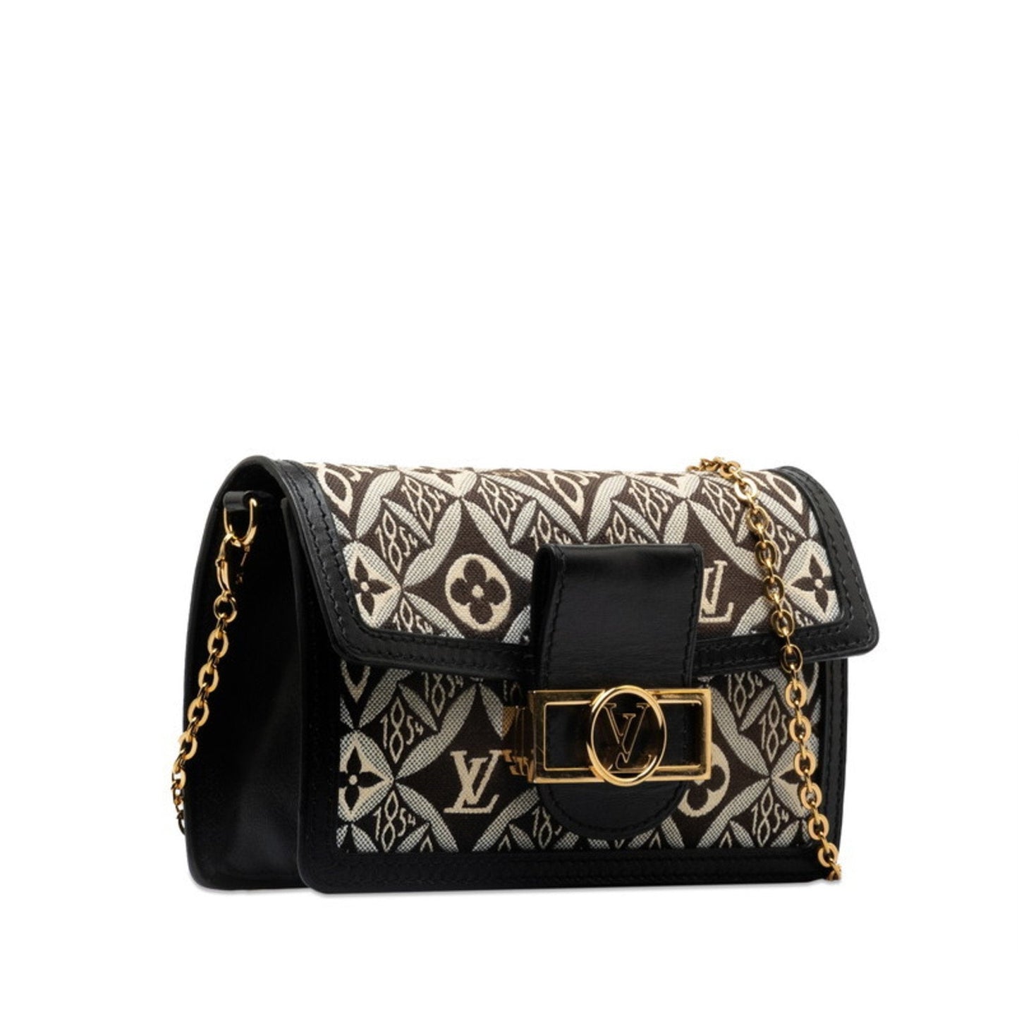 Louis Vuitton Monogram Monogram Noir Leather Shoulder Bag