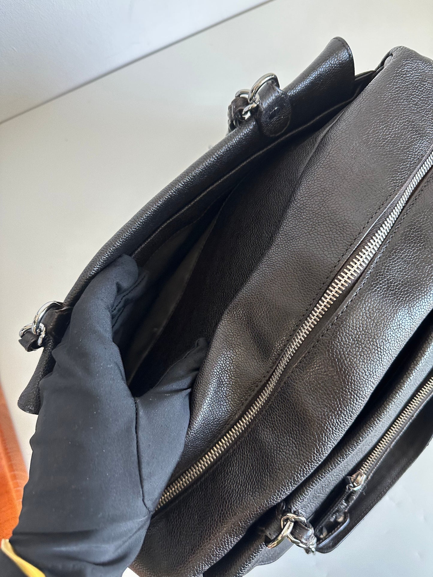 Chanel Pocket in the City Tote - Black Shoulder Bags, Handbags #JIUE