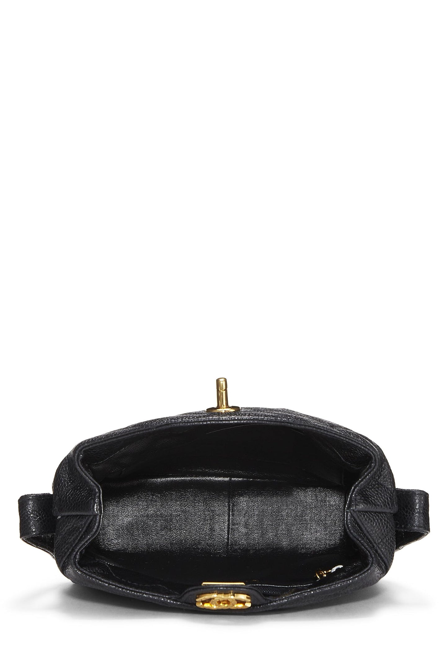 Chanel, Black Caviar Shoulder Bag, Black