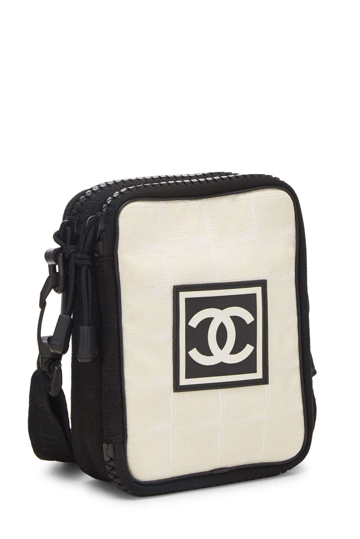 Chanel, White Sportline Shoulder Bag Mini, White