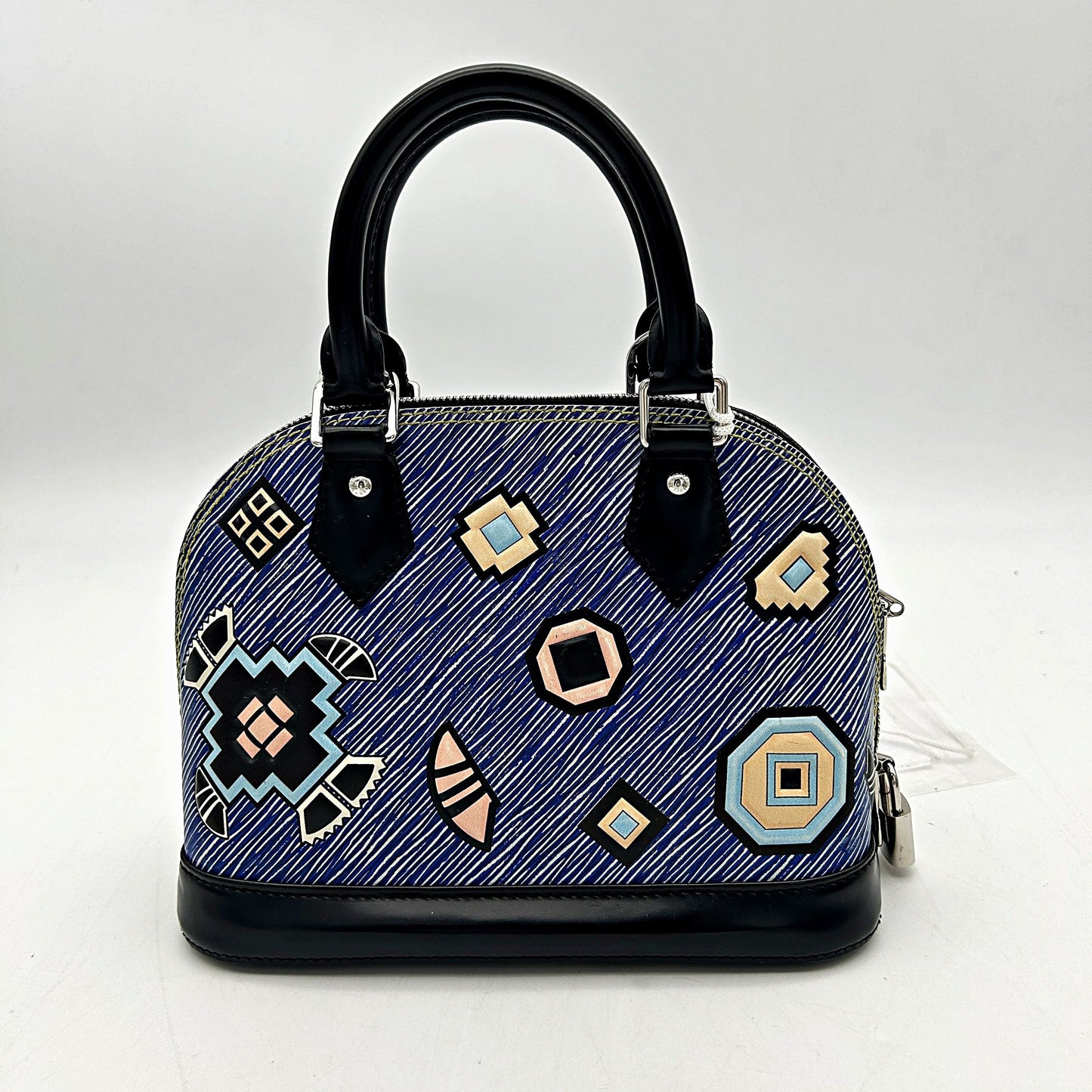 LOUIS VUITTON Epi Azteque Alma PM Denim Light LA20398