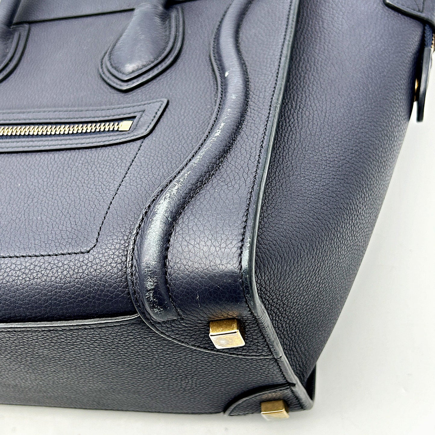 Celine Micro Luggage Tote - Blue Totes, Handbags LA32471