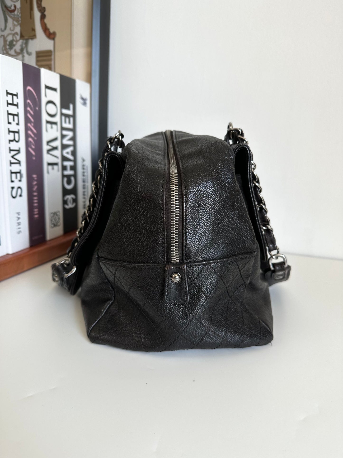 Chanel Pocket in the City Tote - Black Shoulder Bags, Handbags #JIUE
