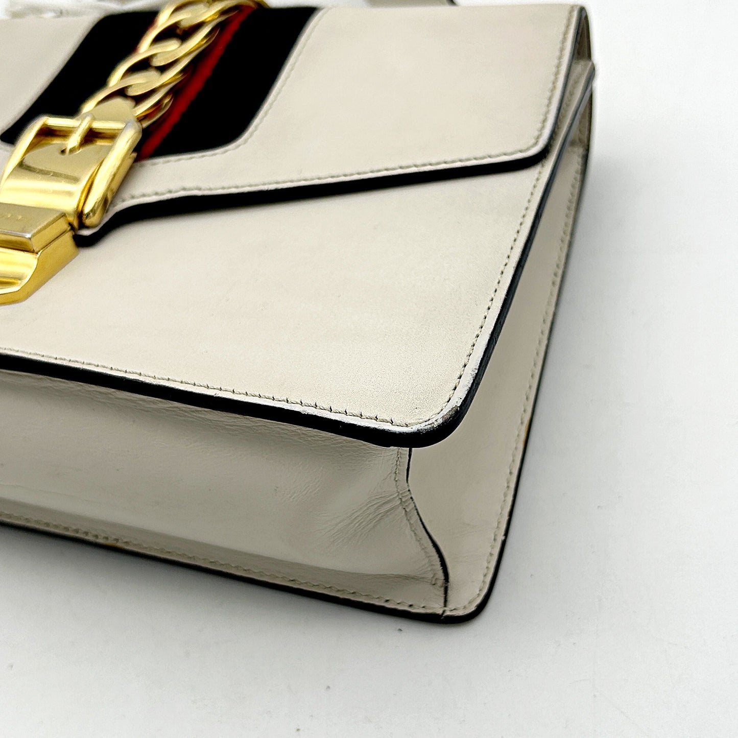 Gucci Web Sylvie Small - Neutrals Shoulder Bags, Handbags LA12261