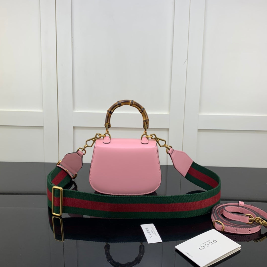 BOLSA GUCCI BAMBOO 1947 PEQUENA 17