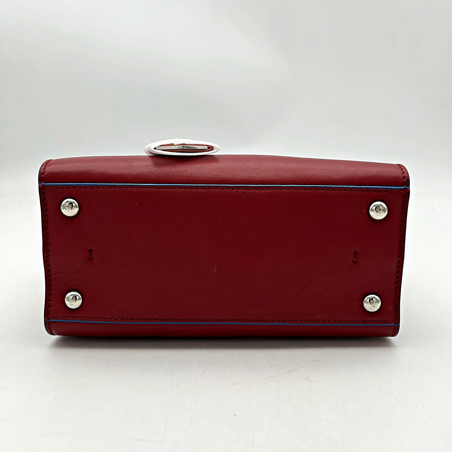 FENDI Vitello Dolce Mini 3jours Tote Ribes LA11557