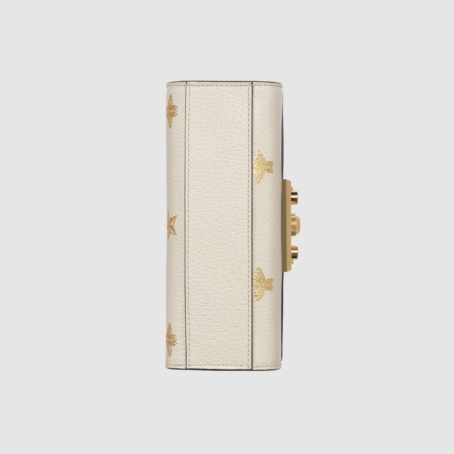 Gucci Padlock Bee Star Small Shoulder Bag White