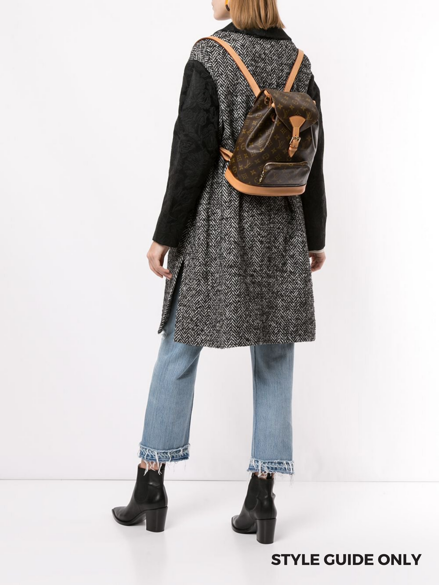 LOUIS VUITTON - MONTSOURIS MM BACKPACK MONOGRAM CANVAS