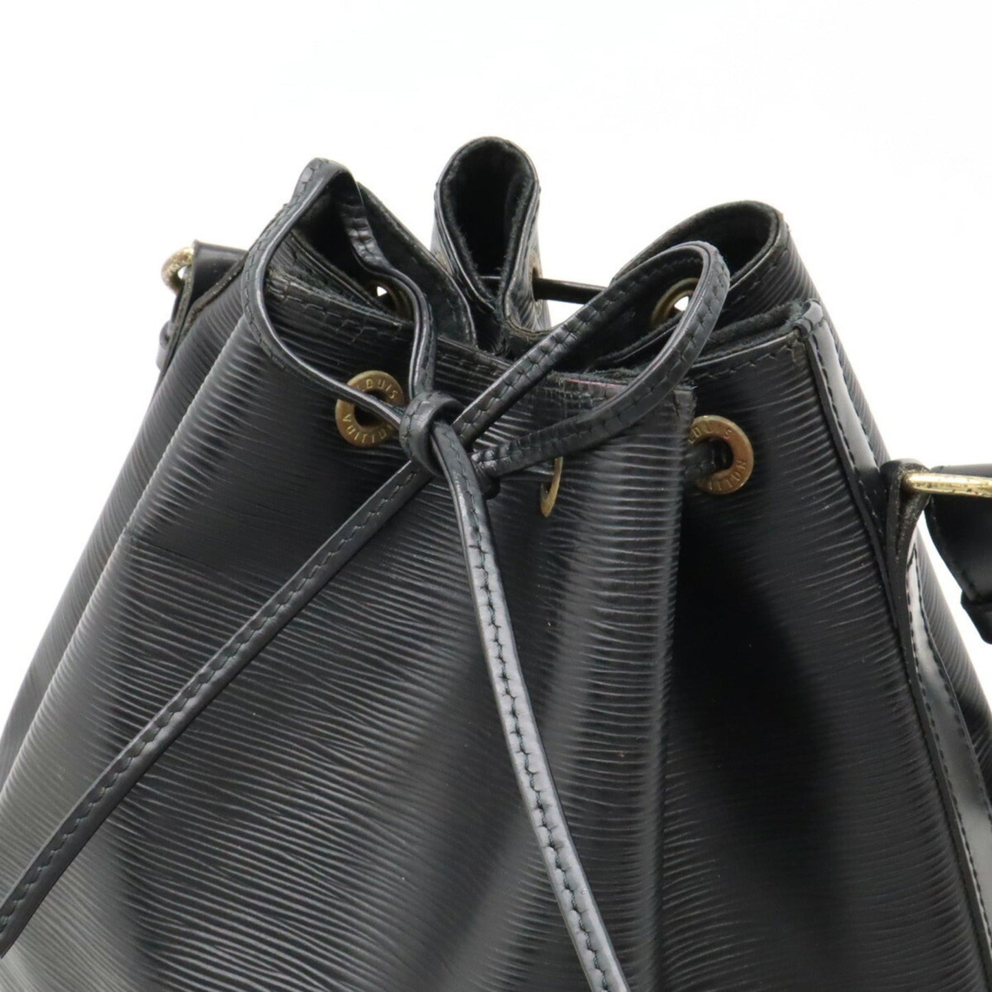 Louis Vuitton Noir Epi Leather Shoulder Bag