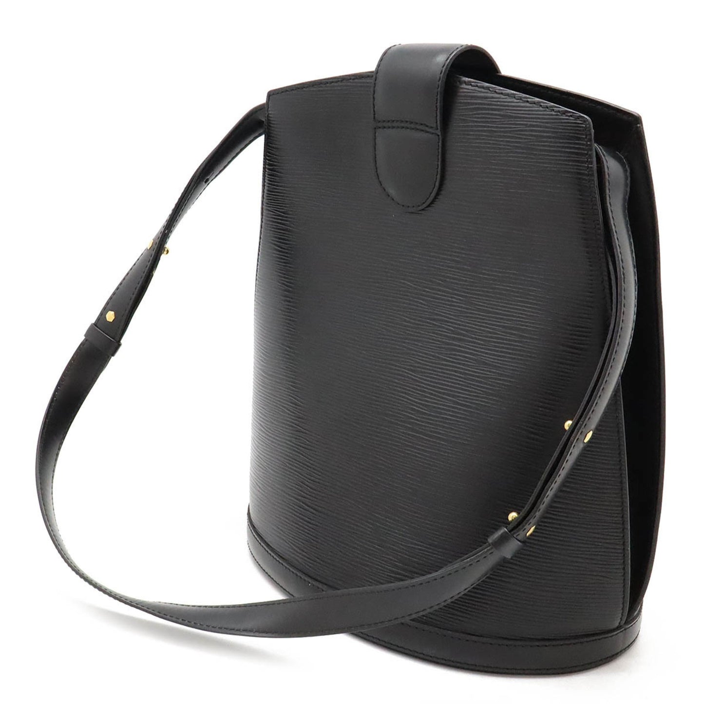 Louis Vuitton Noir Epi Leather Shoulder Bag
