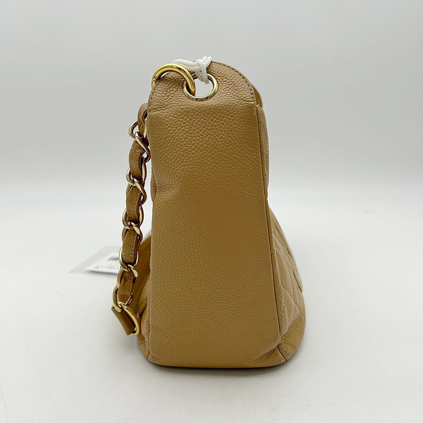 Chanel Caviar Timeless Pochette - Neutrals Shoulder Bags, Handbags LA986