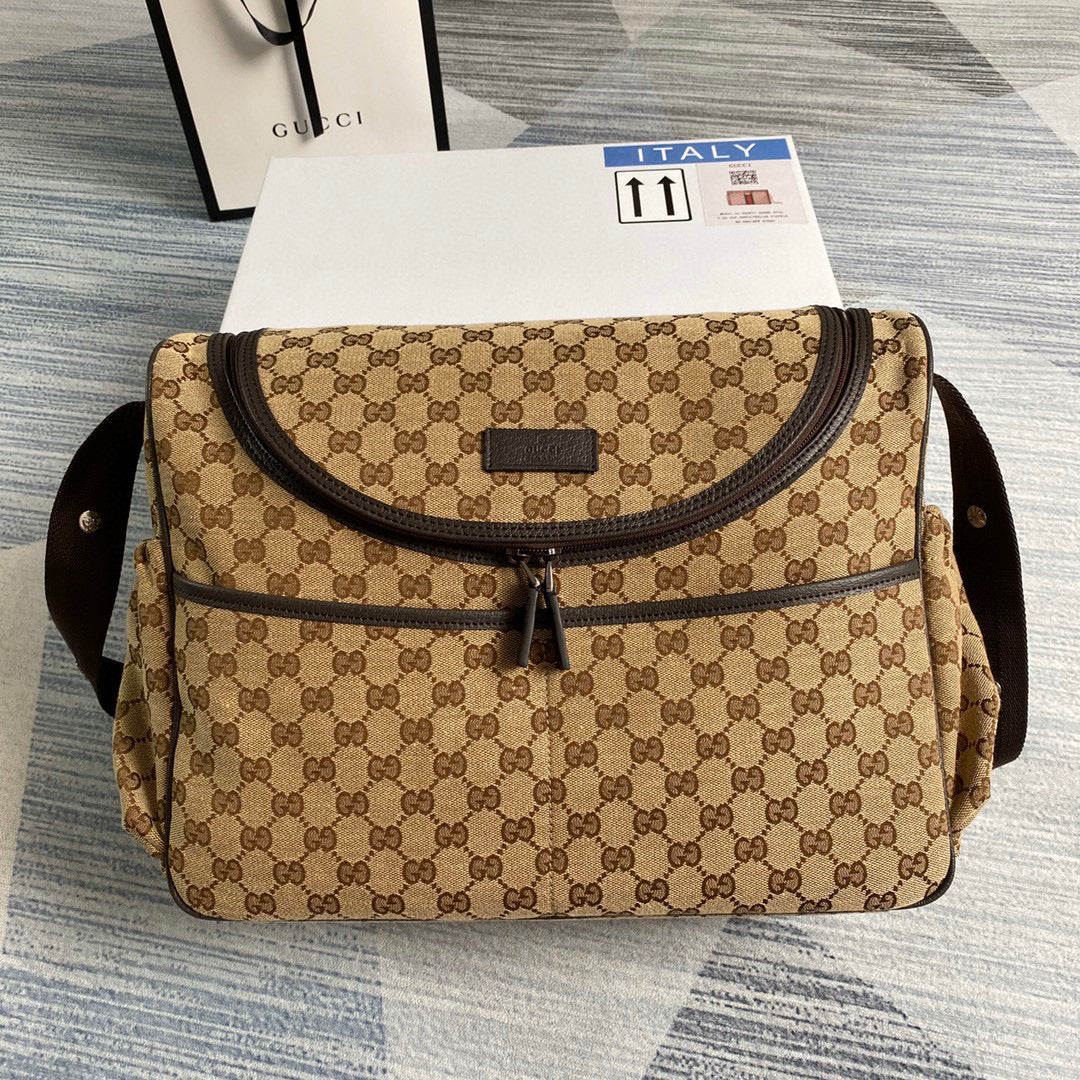BOLSA GUCCI CANVAS DIAPER MATERNIDADE