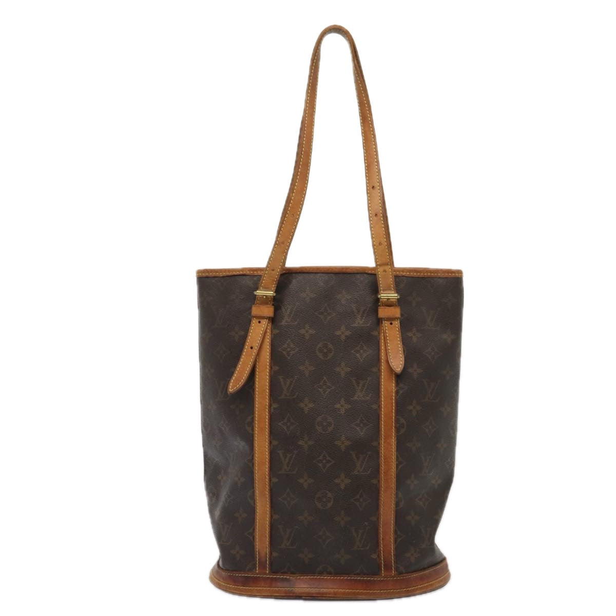 LOUIS VUITTON Monogram Bucket GM Shoulder Bag M42236 LV Auth 84102