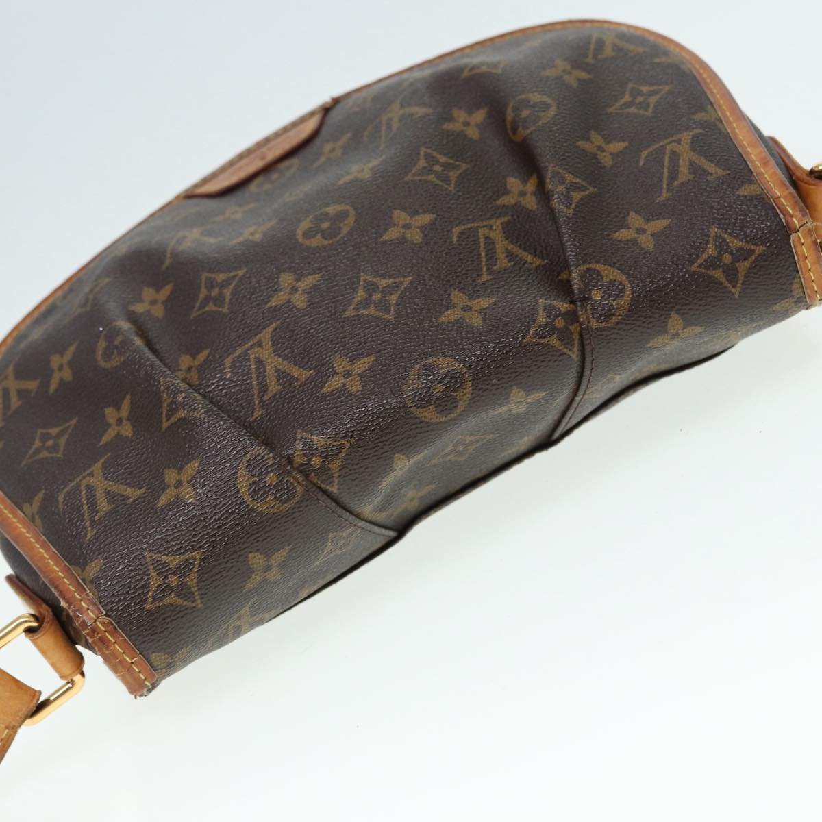 LOUIS VUITTON Monogram Menilmontant PM Shoulder Bag M40474 LV Auth 84503