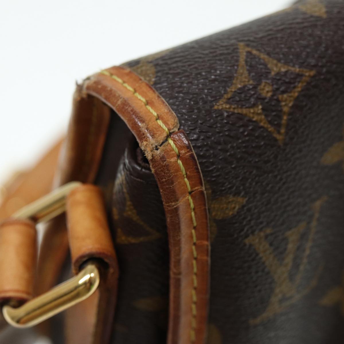 LOUIS VUITTON Monogram Menilmontant PM Shoulder Bag M40474 LV Auth 84503