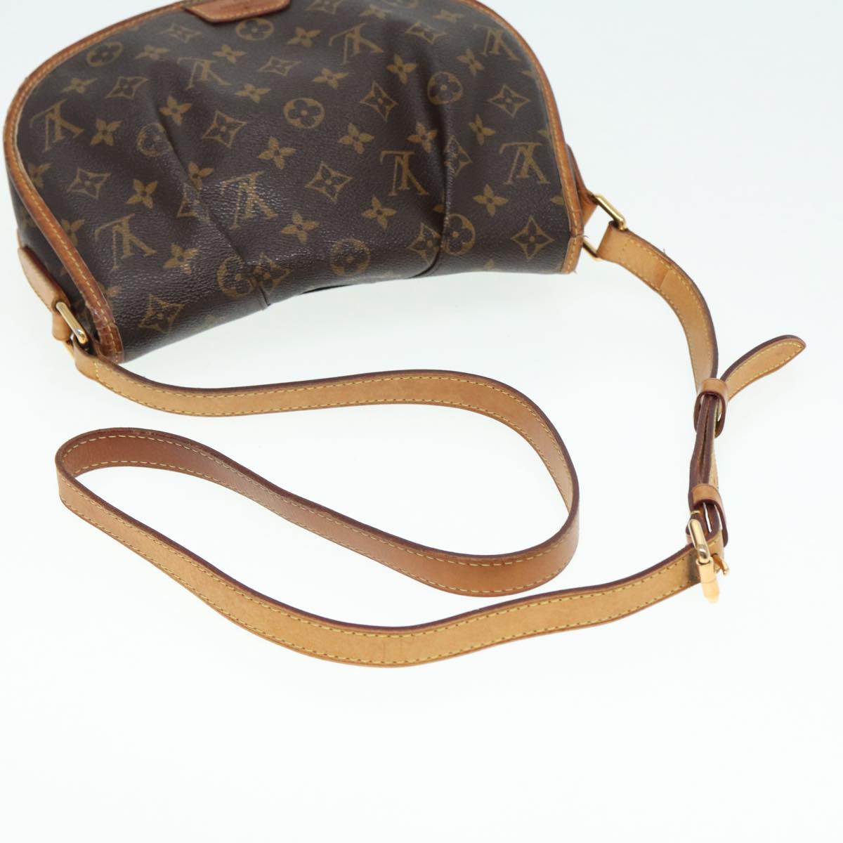 LOUIS VUITTON Monogram Menilmontant PM Shoulder Bag M40474 LV Auth 84503