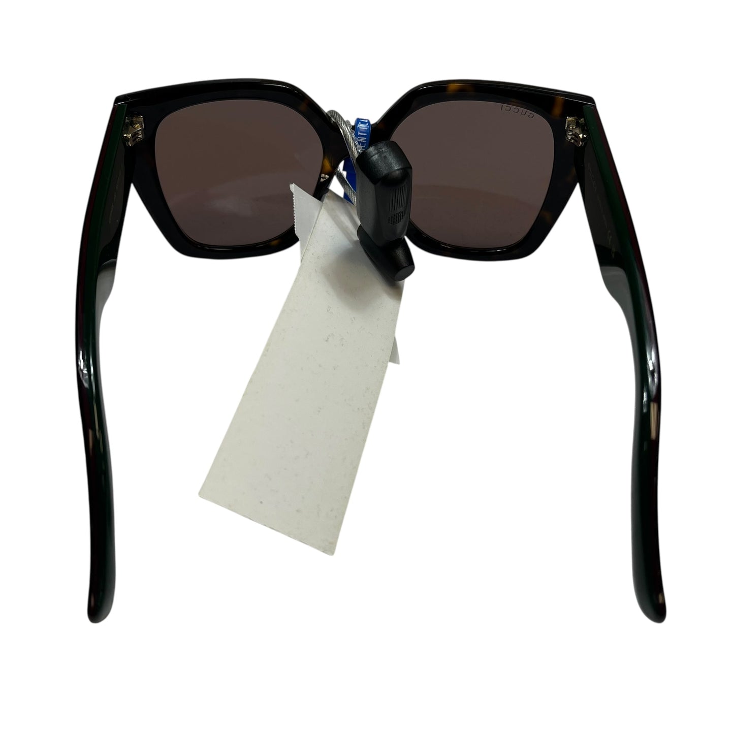 Sunglasses Luxury Designer By Gucci In Tortoise Shell Print