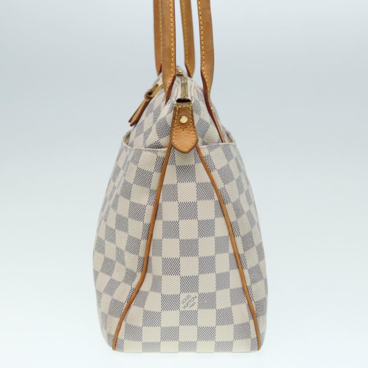 LOUIS VUITTON Damier Azur Figueri PM Shoulder Bag N41176 LV Auth 84977