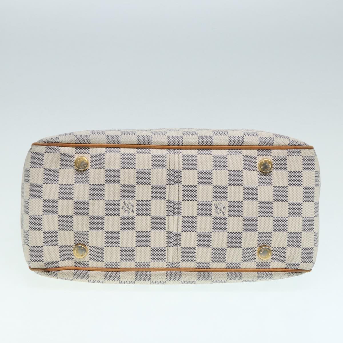 LOUIS VUITTON Damier Azur Figueri PM Shoulder Bag N41176 LV Auth 84977