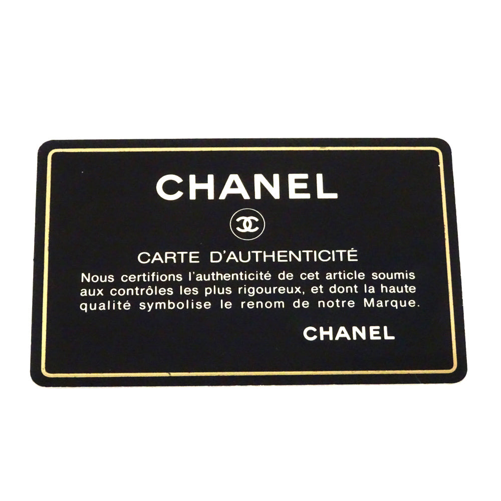 CHANEL Mini Matras A01115 Chain Shoulder Bag Caviar S Turnlock Black