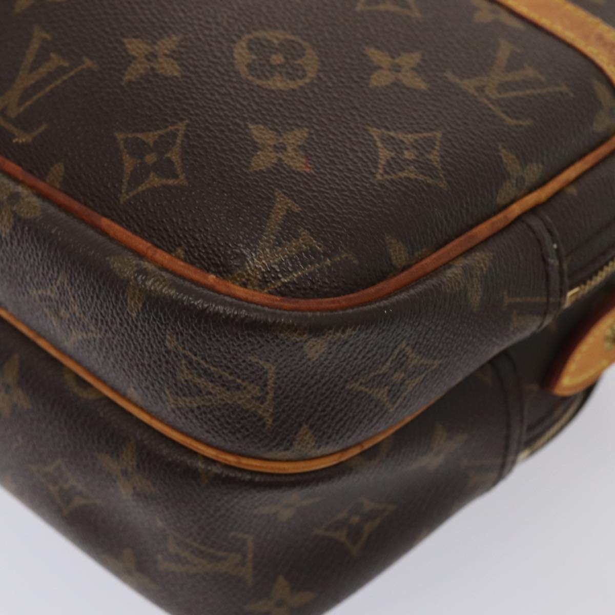 LOUIS VUITTON Monogram Reporter PM Shoulder Bag M45254 LV Auth 85980