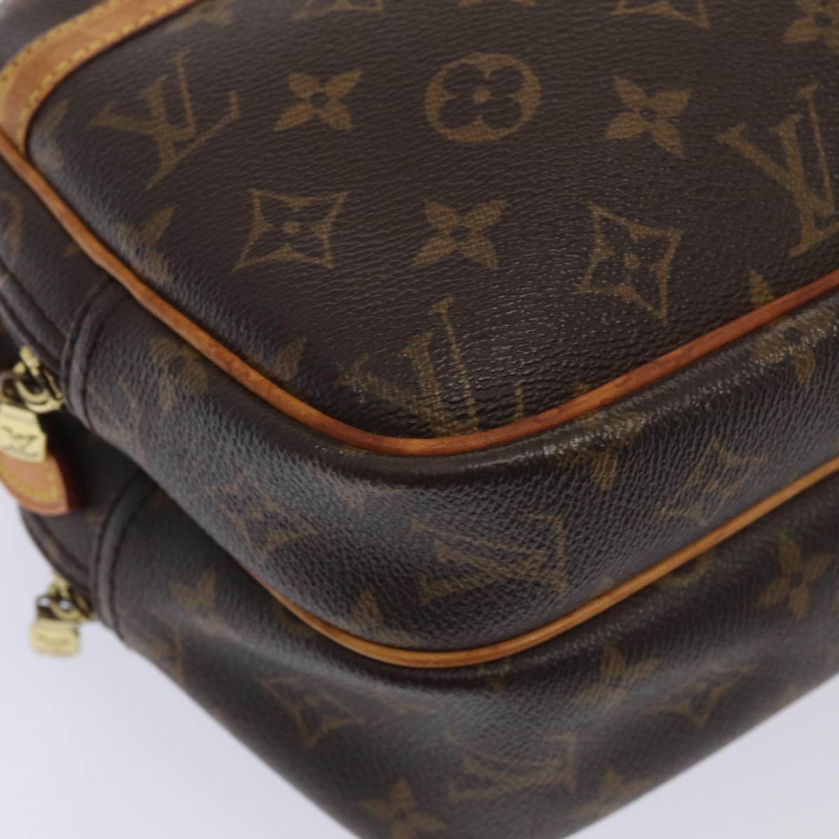 LOUIS VUITTON Monogram Reporter PM Shoulder Bag M45254 LV Auth 85980