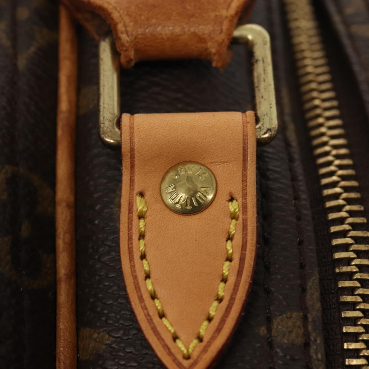 LOUIS VUITTON Monogram Reporter PM Shoulder Bag M45254 LV Auth 85980