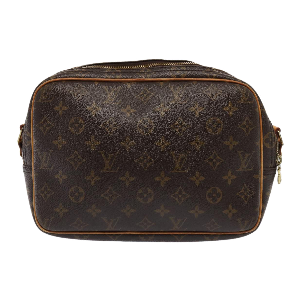 LOUIS VUITTON Monogram Reporter PM Shoulder Bag M45254 LV Auth 85980
