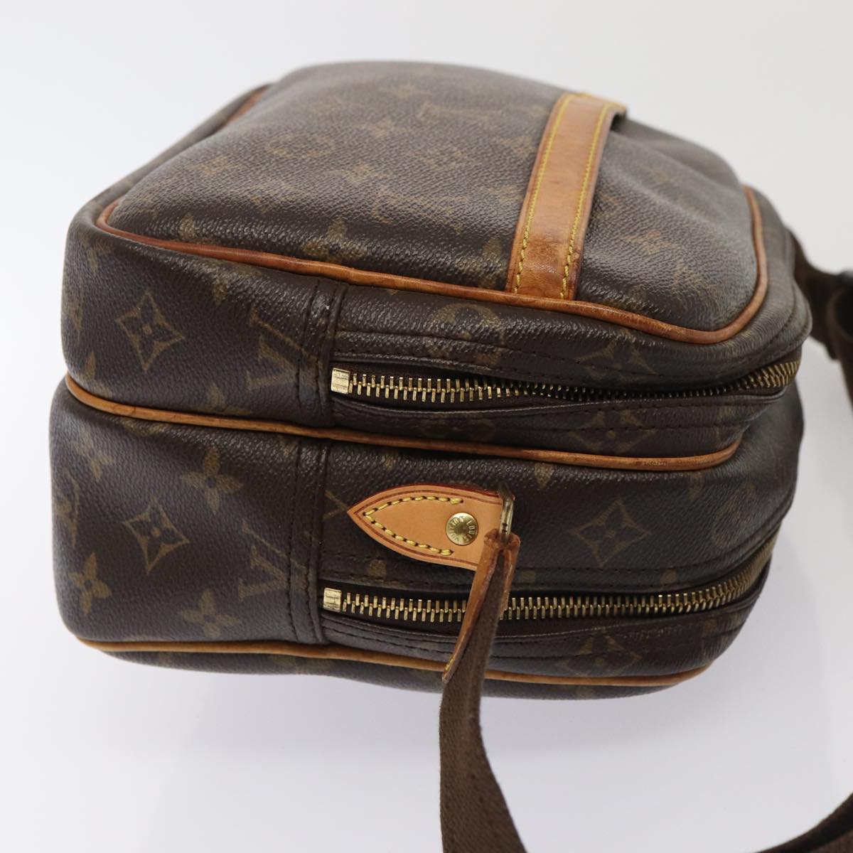 LOUIS VUITTON Monogram Reporter PM Shoulder Bag M45254 LV Auth 85980