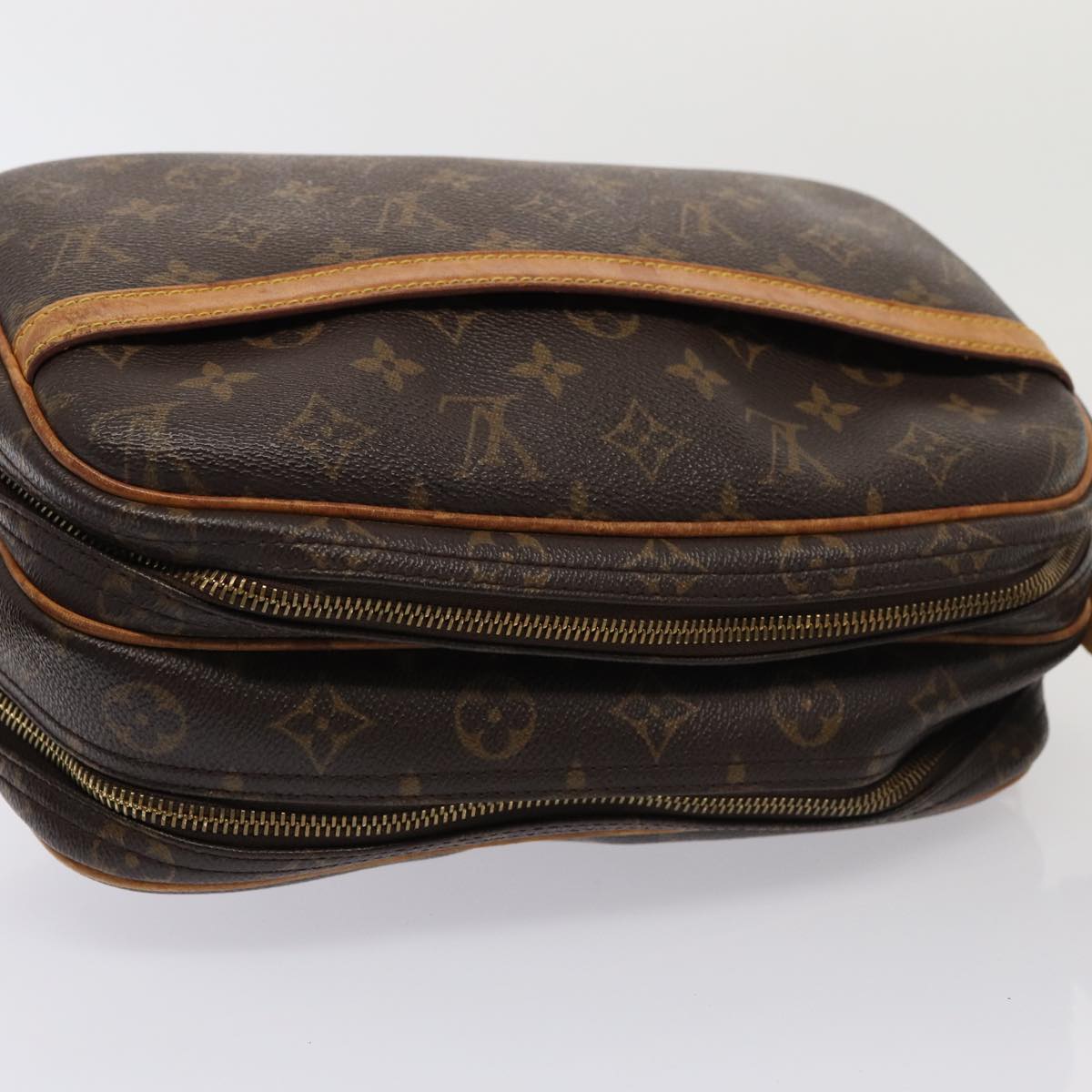 LOUIS VUITTON Monogram Reporter PM Shoulder Bag M45254 LV Auth 85980