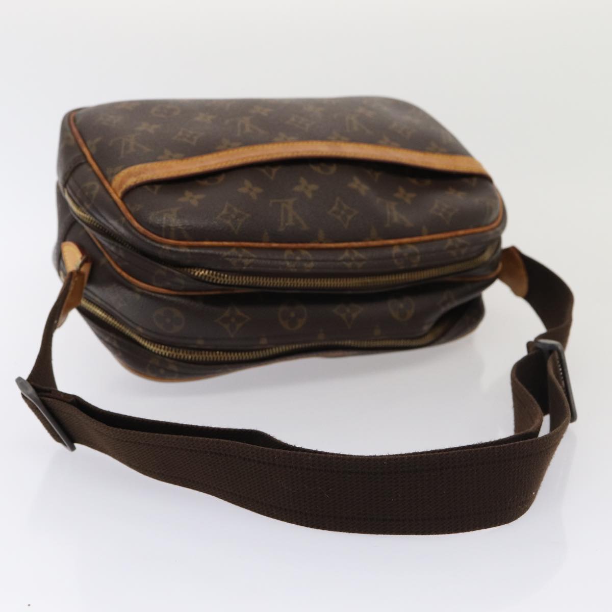 LOUIS VUITTON Monogram Reporter PM Shoulder Bag M45254 LV Auth 85980
