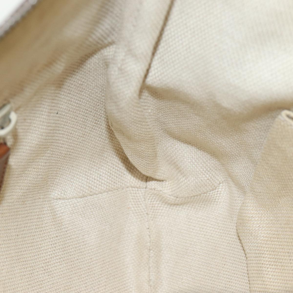 GUCCI GG Canvas Web Sherry Line Shoulder Bag Beige Silver Red 353399 Auth 85990