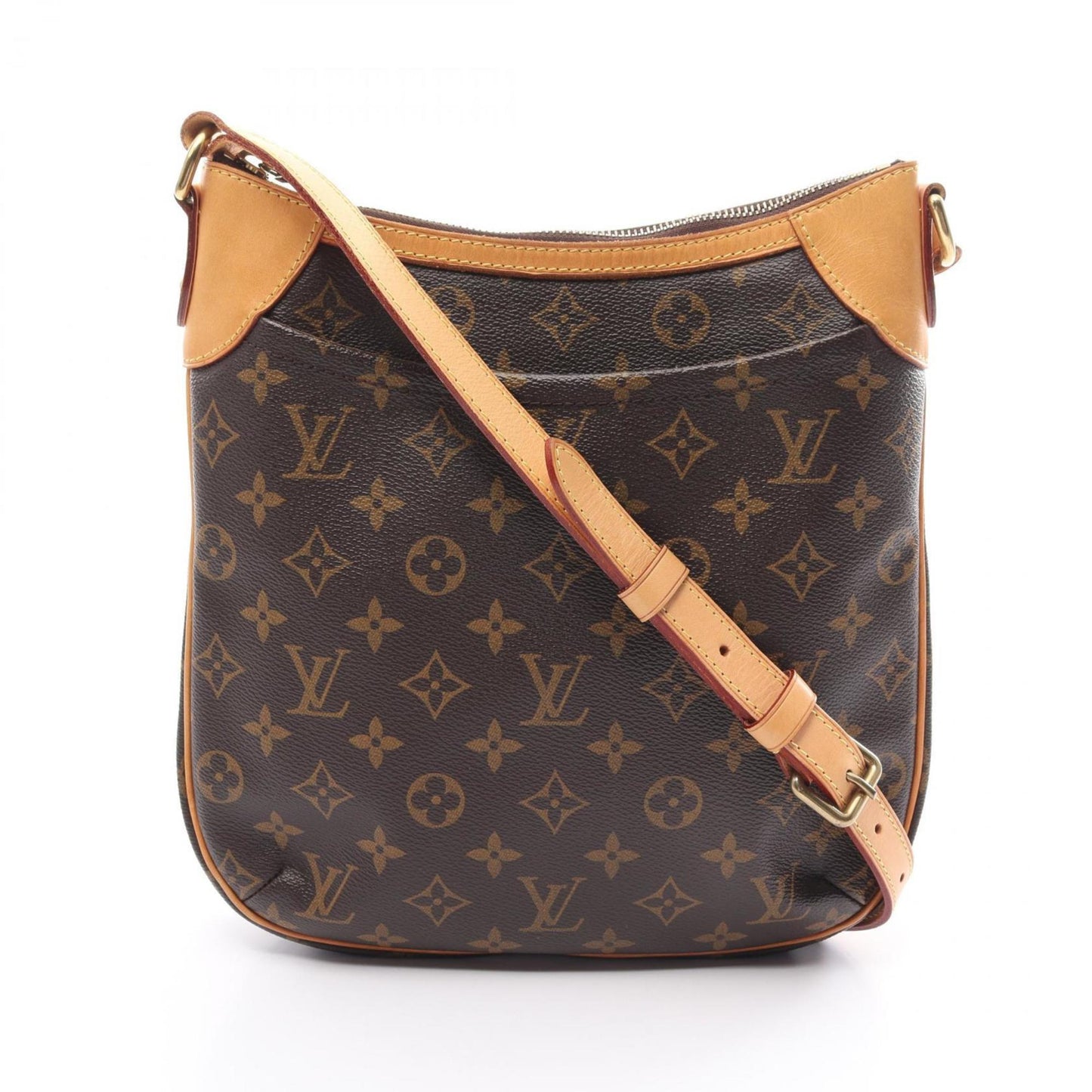 Louis Vuitton Monogram Coated Canvas Leather Shoulder Bag